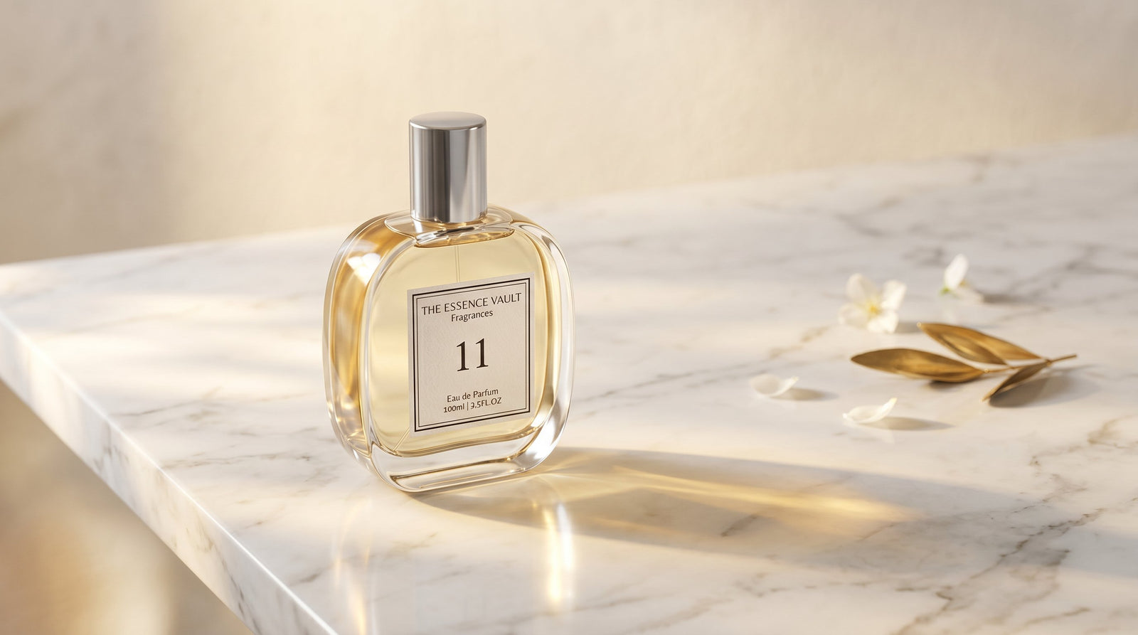 TEV perfume bottle on marble - affordable luxury fragrance