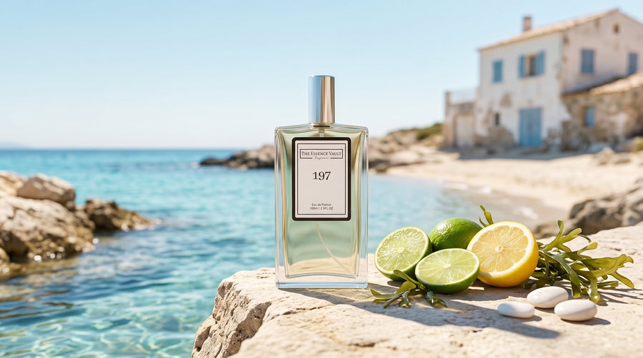 TEV fresh aftershave bottle summer light - best men's aftershave for summer