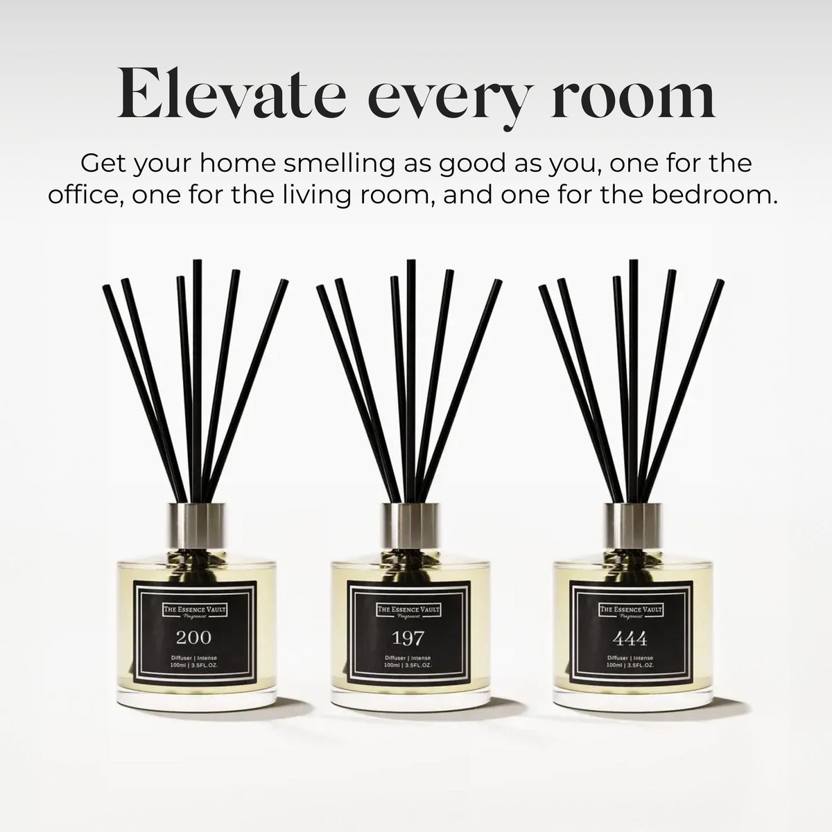 100ml Home Reed Diffuser Sets - The Essence Vault · The Essence Vault