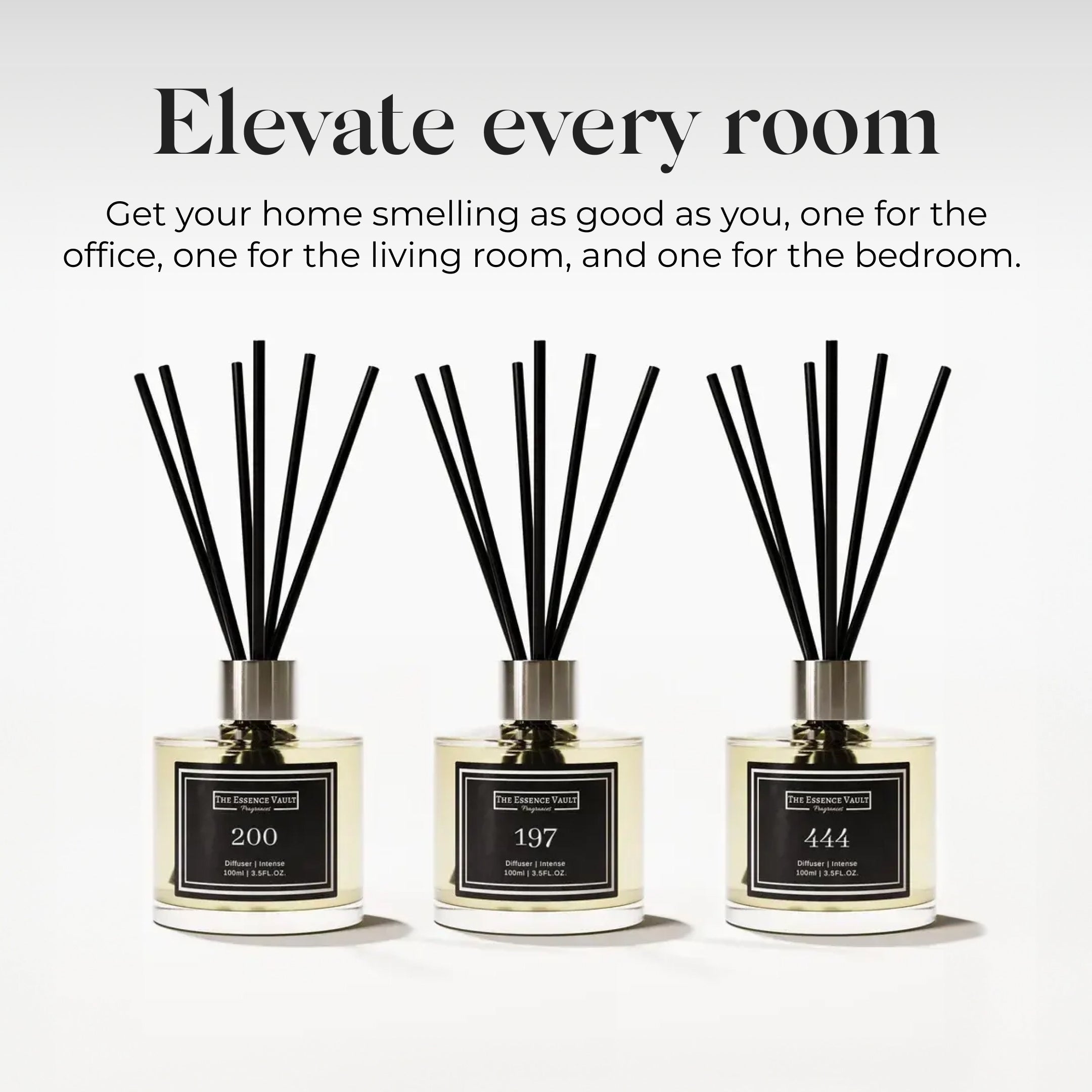 100ml Home Reed Diffuser Sets - The Essence Vault · The Essence Vault