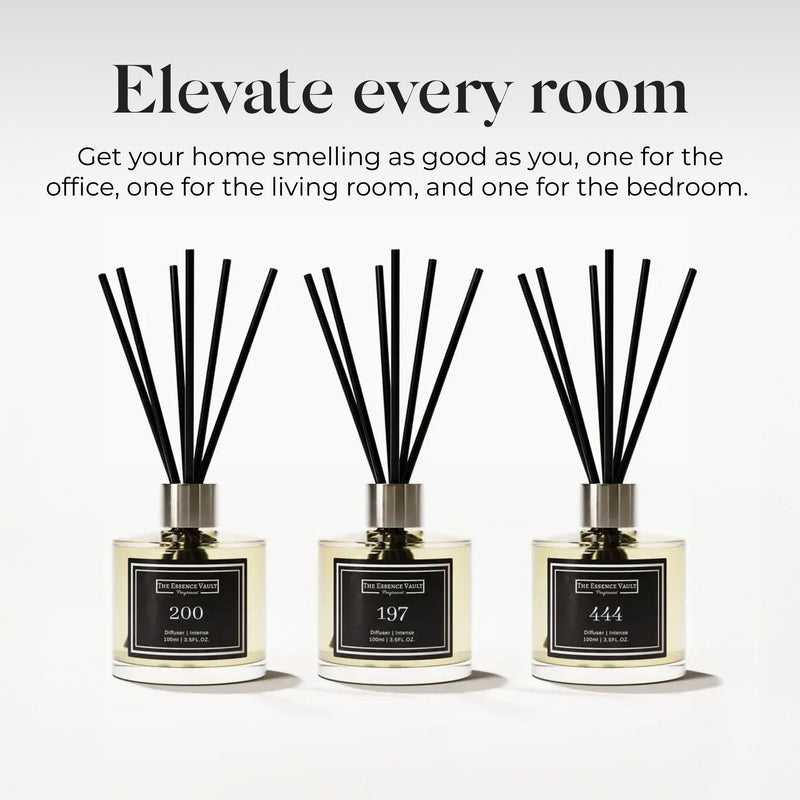 100ml x3 Home Reed Diffuser Set