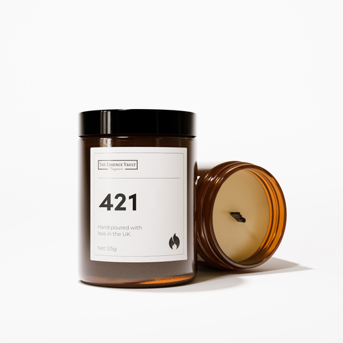 Inspired By Santal 33 - 421 - 25 Hour Candle