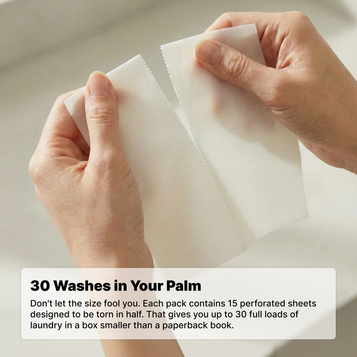 Laundry Detergent Sheets