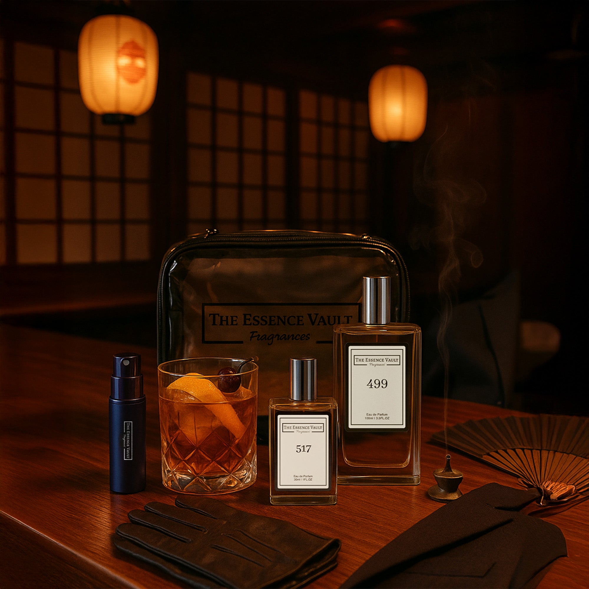 The Old Fashioned Travel Set (For Him) · The Essence Vault