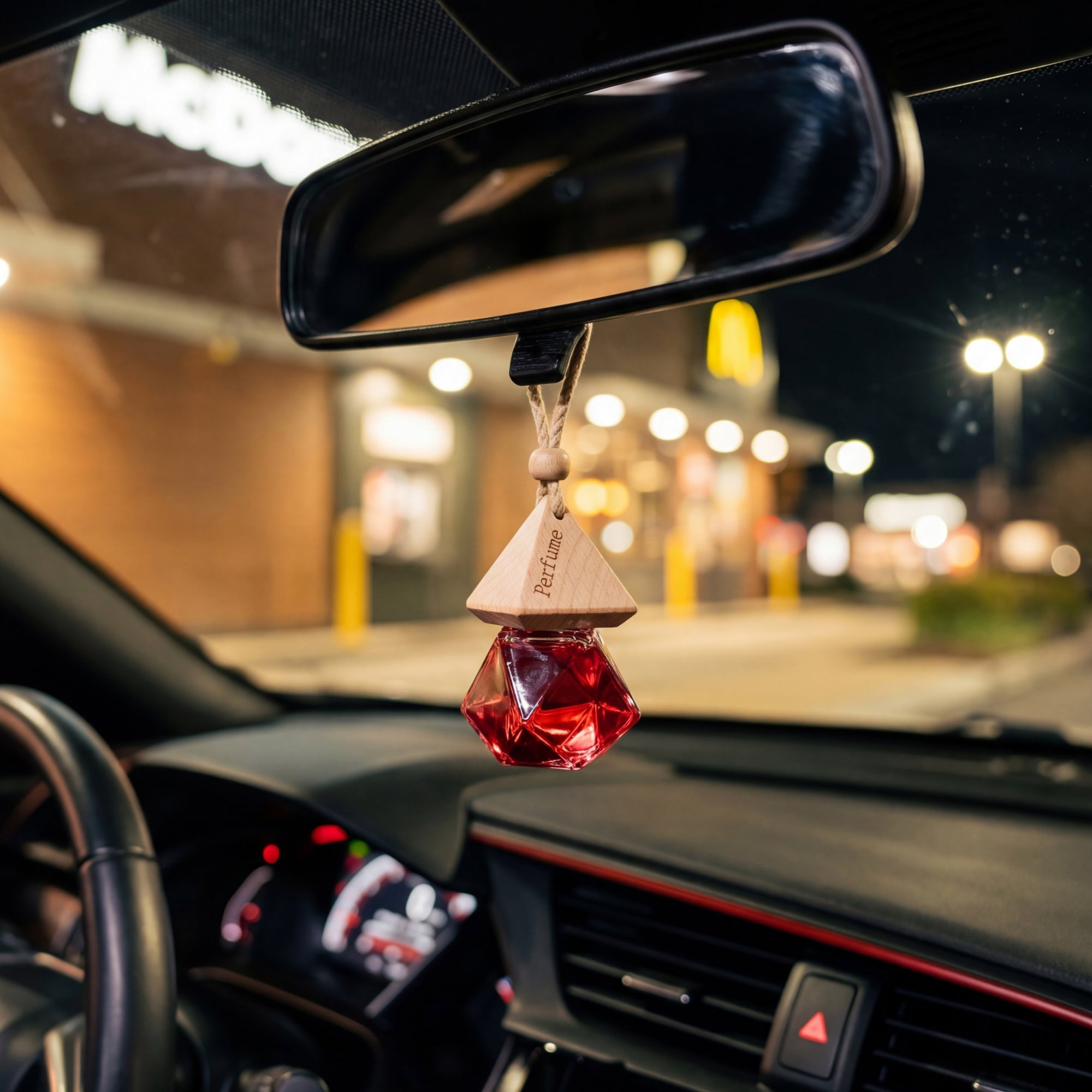 Amber, Cedarwood, & Vetiver Eau De Parfum - Car Fragrance