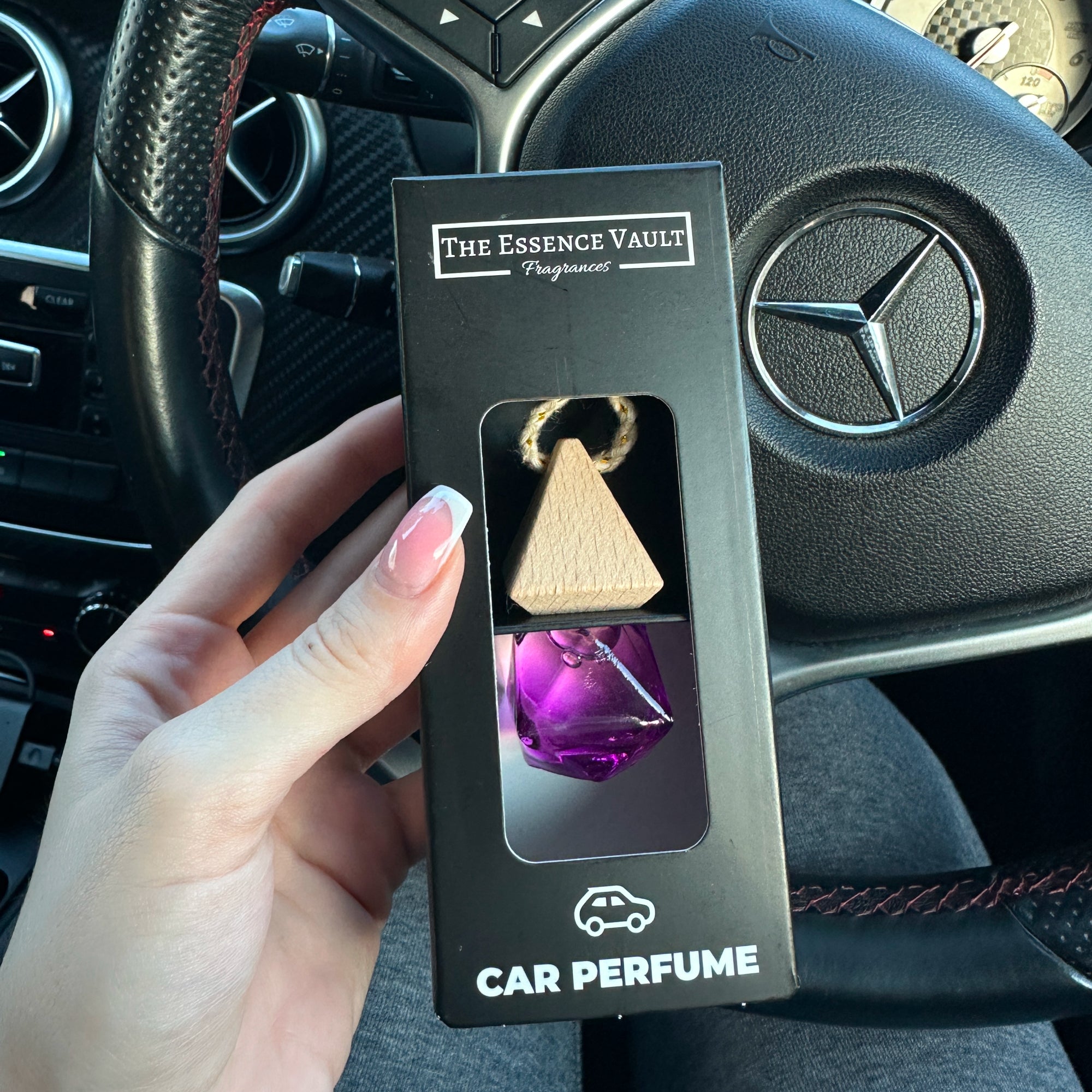 Amber, Cedarwood, & Vetiver Eau De Parfum - Car Fragrance