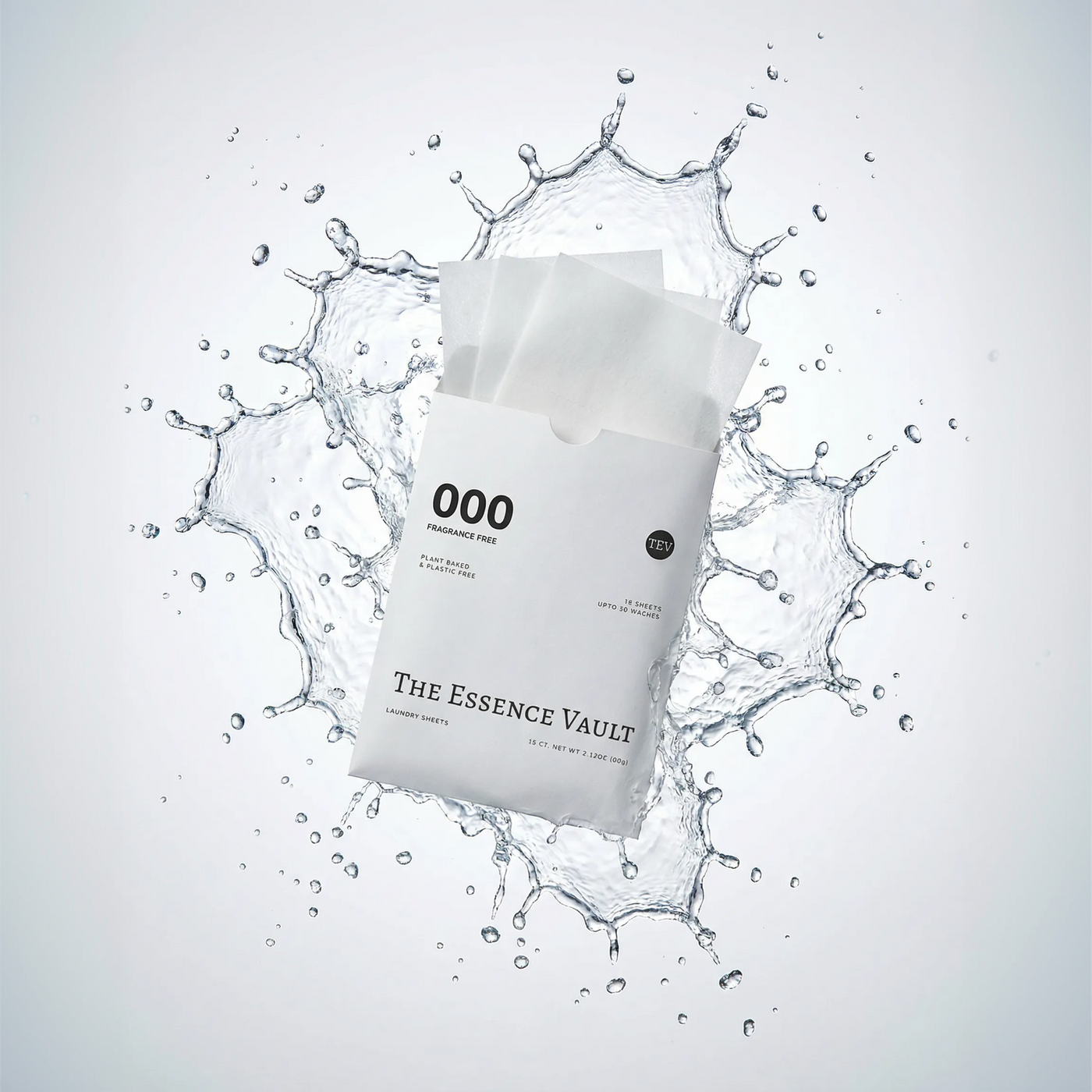 Unscented - 000 - Laundry Detergent Sheets