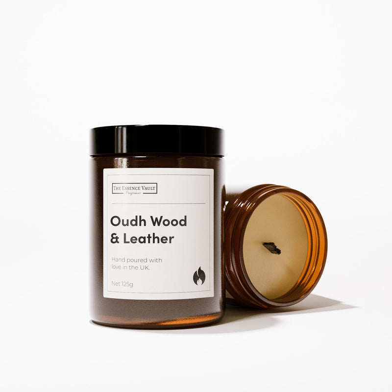 Oudh Wood & Leather - 25 Hour Candle
